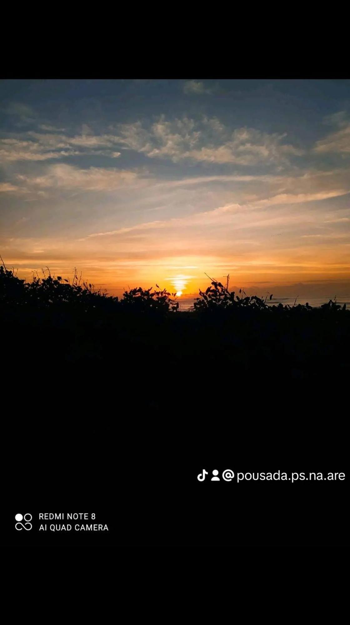 Pousada Pes Na Areia Hotel Serra  Exterior foto